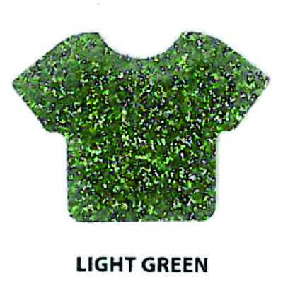 Siser HTV Vinyl Glitter Light Green 12"x20" Sheet